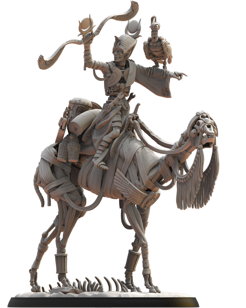Khalid, the Eternal - Tomb Kings - Undead - TTRPG - Wargaming - Dungeons and Dragons