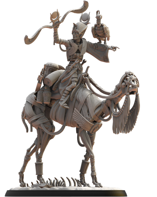 Khalid, the Eternal - Tomb Kings - Undead - TTRPG - Wargaming - Dungeons and Dragons