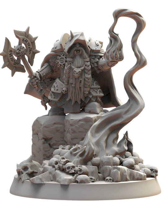 Khurin, the Disowned - Chaos Dwarf - TTRPG - Wargaming - Dungeons and Dragons