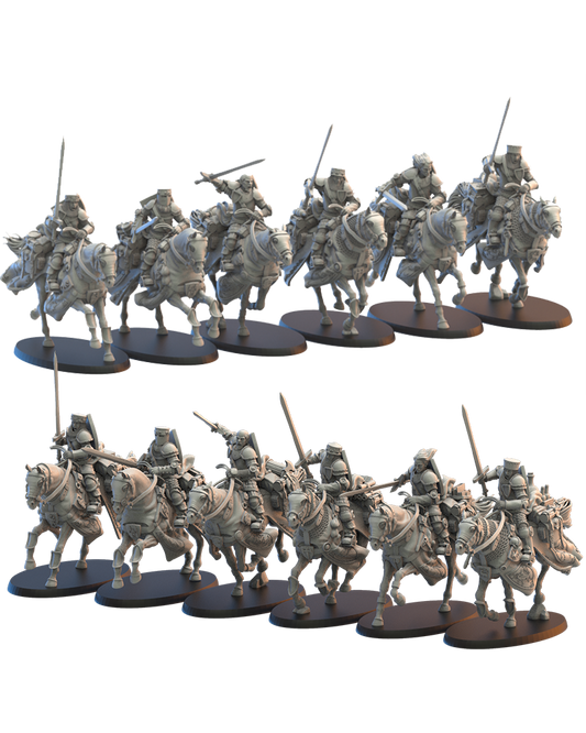 Kingdom Rangers (x5) - Bretons - TTRPG - Wargaming - Dungeons and Dragons