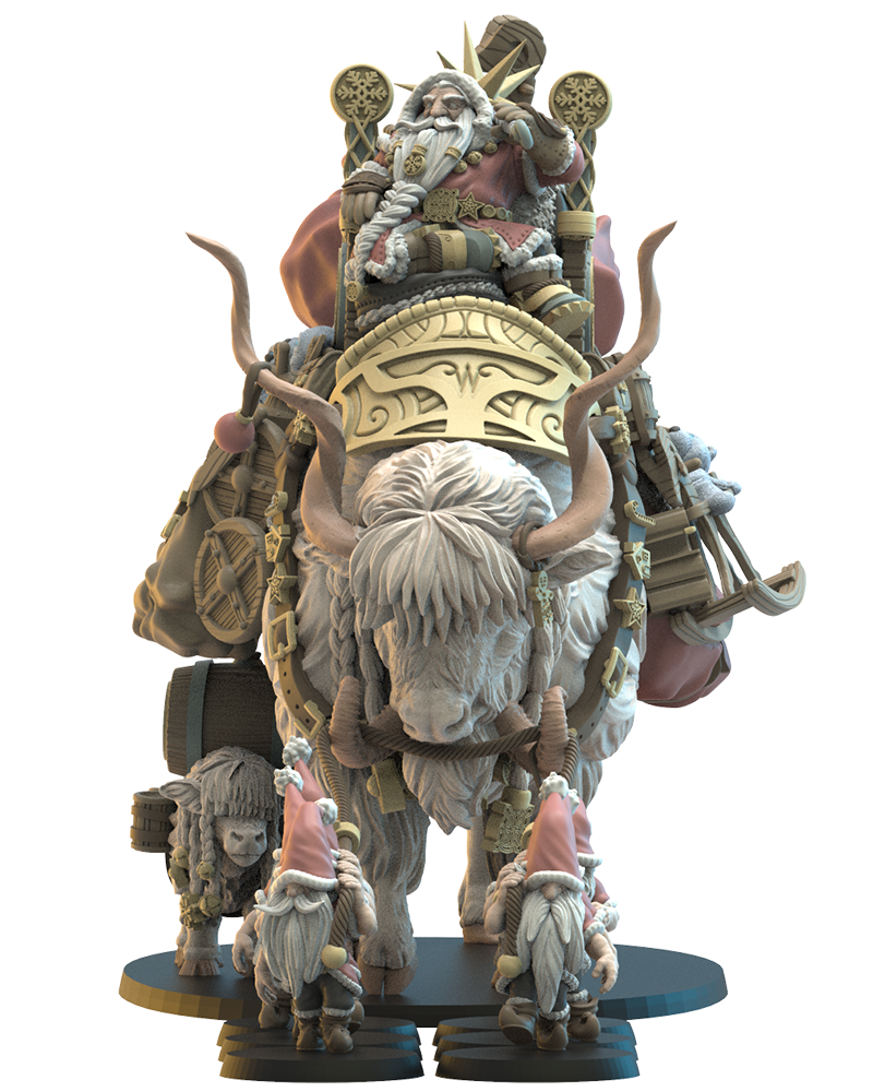 Klaas, Niavellir Christmas Father - Dwarves - TTRPG - Wargaming - LOTR - Dungeons and Dragons