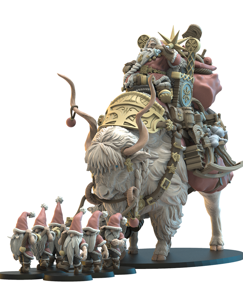 Klaas, Niavellir Christmas Father - Dwarves - TTRPG - Wargaming - LOTR - Dungeons and Dragons