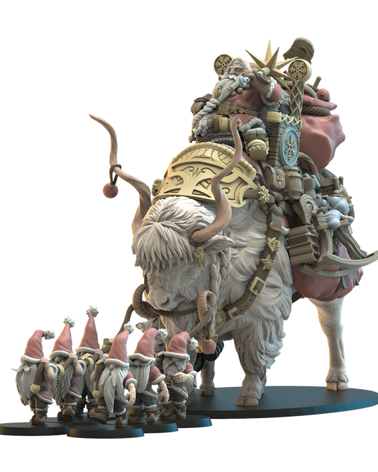 Klaas, Niavellir Christmas Father - Dwarves - TTRPG - Wargaming - LOTR - Dungeons and Dragons