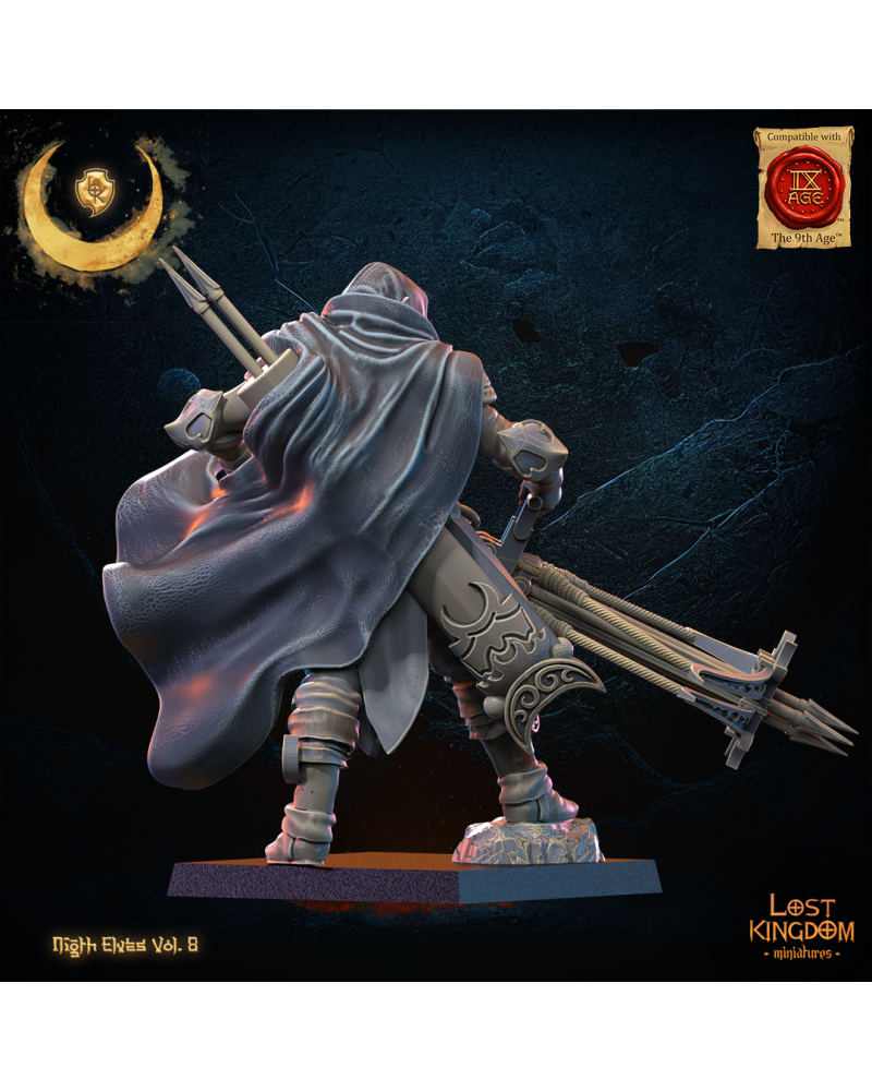 Kurosubō Hero - Night Elf - TTRPG - Wargaming - Dungeons and Dragons