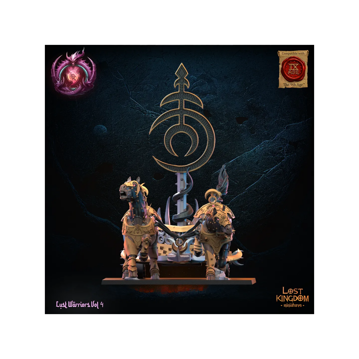 Lust Chosen Shrine - Lust Warriors - TTRPG - Wargaming - Dungeons and Dragons