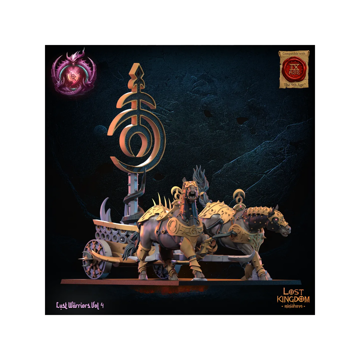 Lust Chosen Shrine - Lust Warriors - TTRPG - Wargaming - Dungeons and Dragons