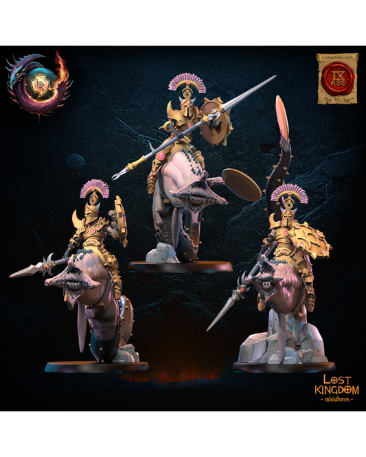 Écorcheurs de luxure (x3) - Guerriers des dieux sombres - JDR - Wargaming - Donjons et Dragons