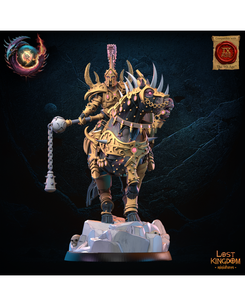 Lust Warrior Knight Hero - Warriors of the Dark Gods - TTRPG - Wargaming - Dungeons and Dragons