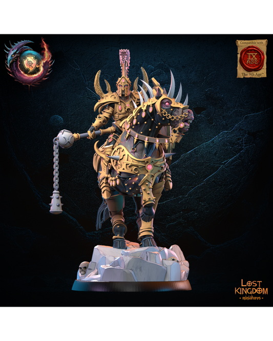 Chevalier guerrier de la luxure - Guerriers des dieux sombres - JDR - Jeu de figurines - Donjons et Dragons