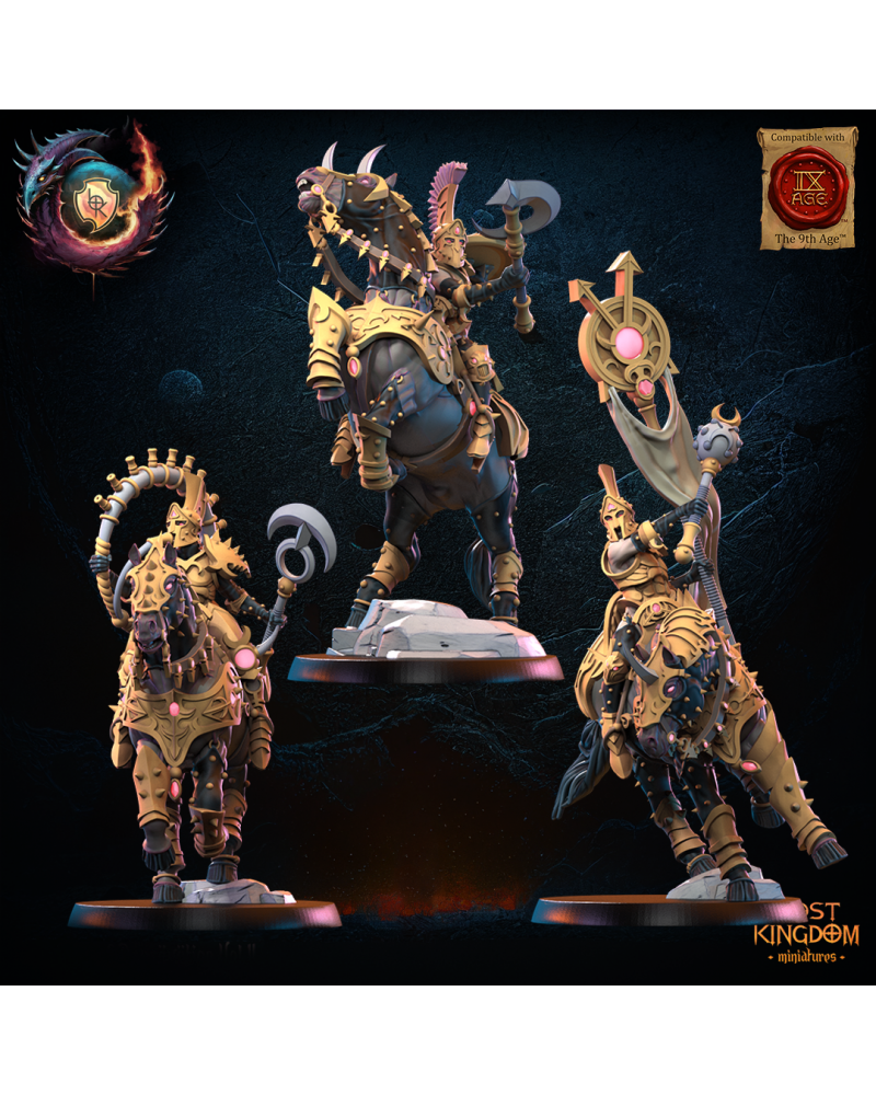 Lust Warrior Knights CG (x3) - Warriors of the Dark Gods - TTRPG - Wargaming - Dungeons and Dragons