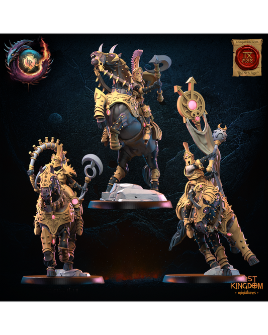 Chevaliers Guerriers de la Luxure CG (x3) - Guerriers des Dieux Sombres - JDR - Wargaming - Donjons et Dragons