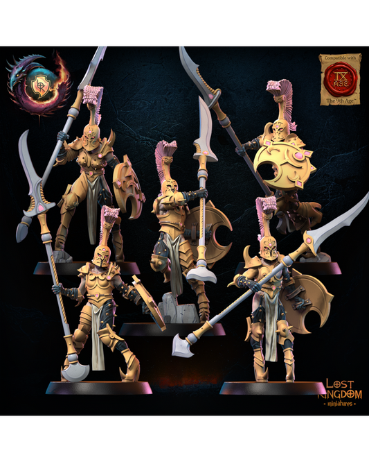Guerriers de la Luxure (x10) - Guerriers des Dieux Sombres - JDR - Wargame - Donjons et Dragons