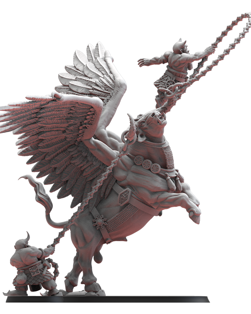 Magmhôrin Sacred Taurus - Chaos Dwarf - TTRPG - Wargaming - Dungeons and Dragons