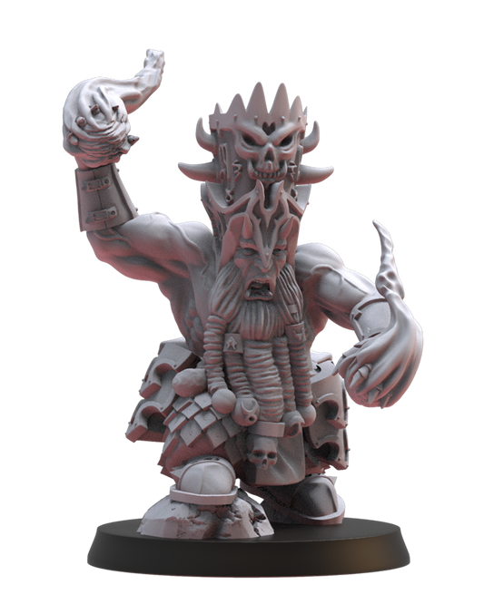 Magmhôrin Sorcerer - Chaos Dwarf - TTRPG - Wargaming - Dungeons and Dragons