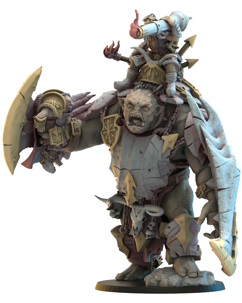 Mongobbo Gunner on Throl - Hobgoblin - TTRPG - Wargaming - Dungeons and Dragons
