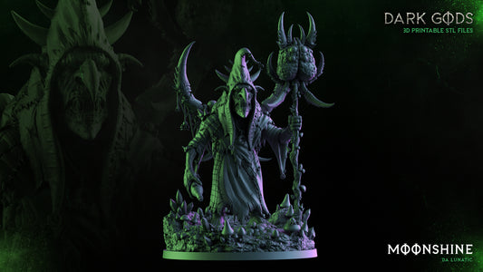 Moonshine Da Lunatic - by Dark Gods - Goblin - TTRPG - Wargaming - Dungeons and Dragons