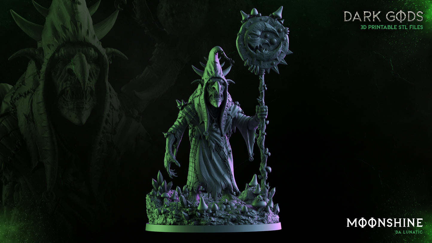 Moonshine Da Lunatic - by Dark Gods - Goblin - TTRPG - Wargaming - Dungeons and Dragons