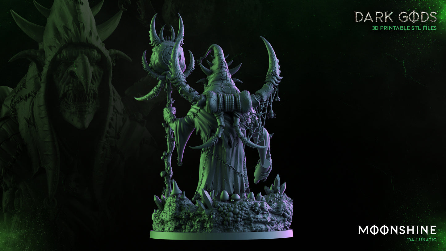 Moonshine Da Lunatic - by Dark Gods - Goblin - TTRPG - Wargaming - Dungeons and Dragons