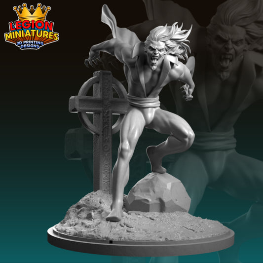 Morbius - Tabletop RPG Miniature - Roleplaying 3D Printed Fantasy Mini