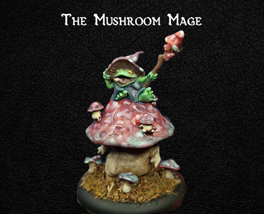 The Mushroom Mage - TTRPG - Wargaming - Dungeons and Dragons