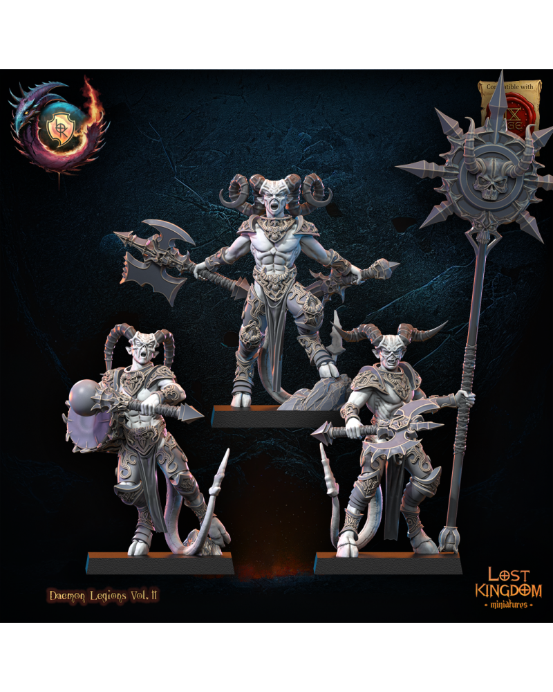 Myrmidons CG (x3) - Warriors of the Dark Gods - TTRPG - Wargaming - Dungeons and Dragons