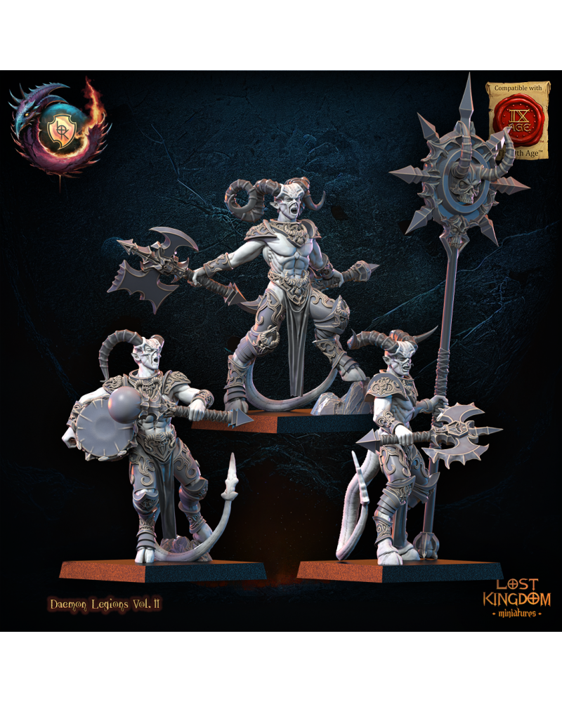 Myrmidons CG (x3) - Warriors of the Dark Gods - TTRPG - Wargaming - Dungeons and Dragons