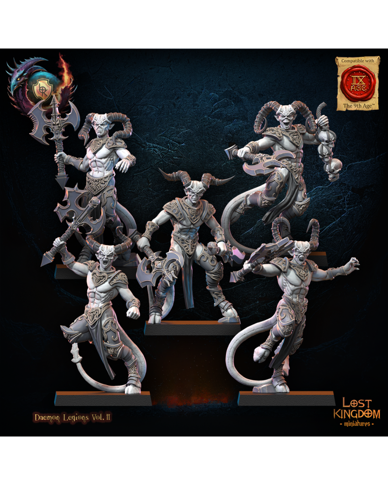 Myrmidons (x10) - Guerriers des Dieux Sombres - JDR - Wargaming - Donjons et Dragons