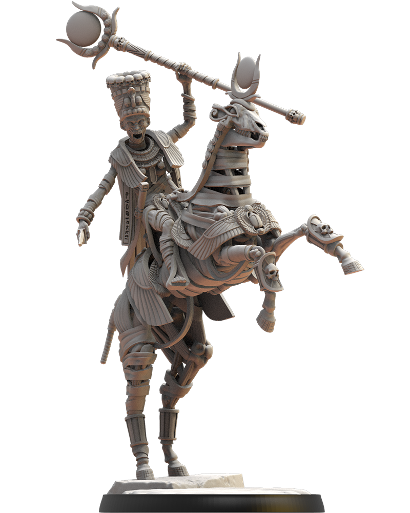 Nefertari, the Priestess - Tomb Kings - Undead - TTRPG - Wargaming - Dungeons and Dragons