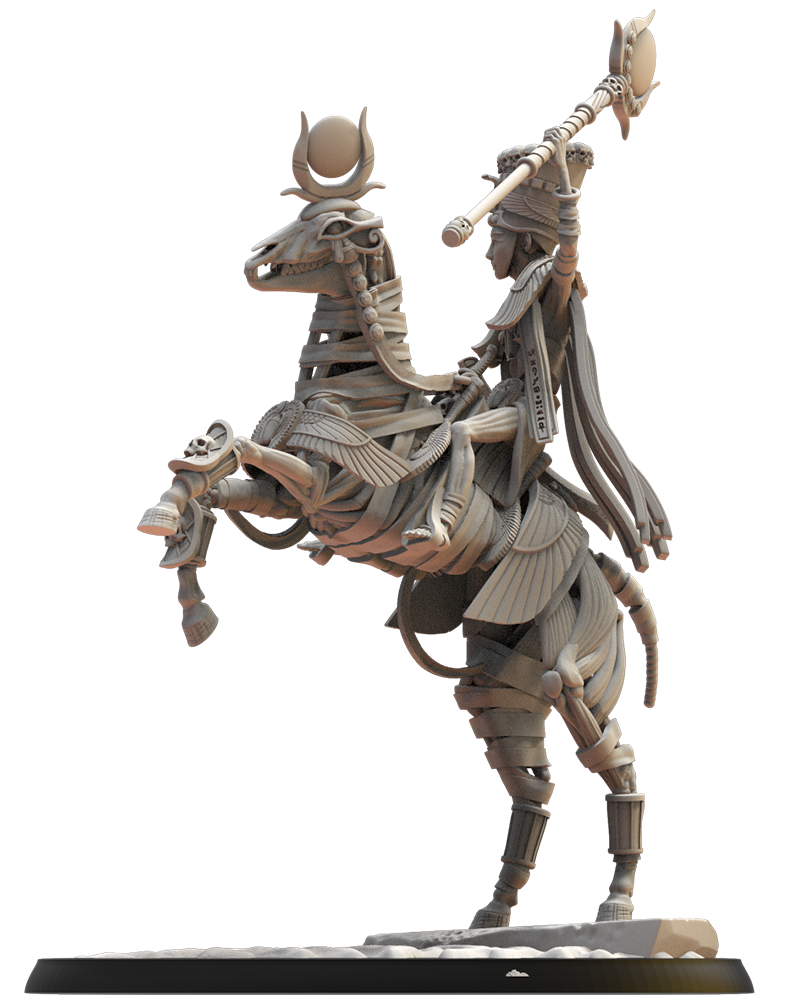 Nefertari, the Priestess - Tomb Kings - Undead - TTRPG - Wargaming - Dungeons and Dragons