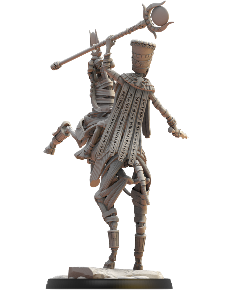 Nefertari, the Priestess - Tomb Kings - Undead - TTRPG - Wargaming - Dungeons and Dragons