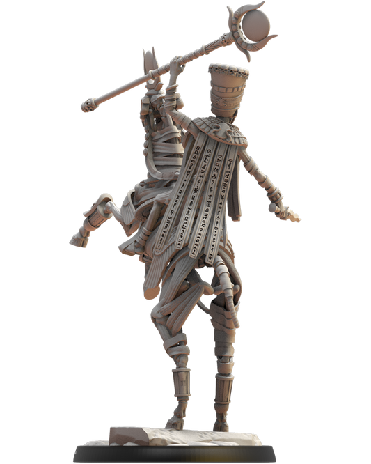 Nefertari, the Priestess - Tomb Kings - Undead - TTRPG - Wargaming - Dungeons and Dragons