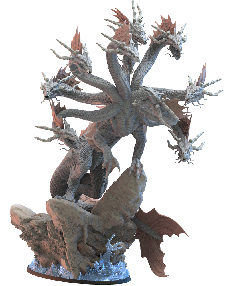 Nigh Elves Haidora - Hydra - TTRPG - Wargaming - Dungeons and Dragons