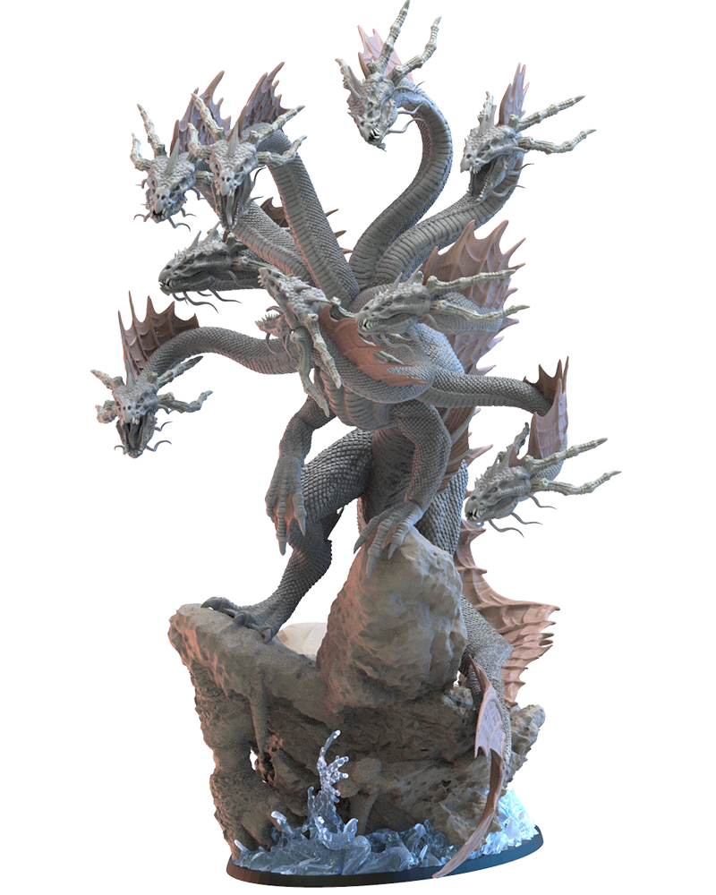 Nigh Elves Haidora - Hydra - TTRPG - Wargaming - Dungeons and Dragons