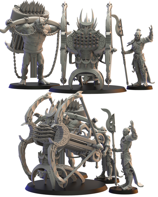 Night Elves Repeater Battery - Night Elves - TTRPG - Wargaming - Dungeons and Dragons