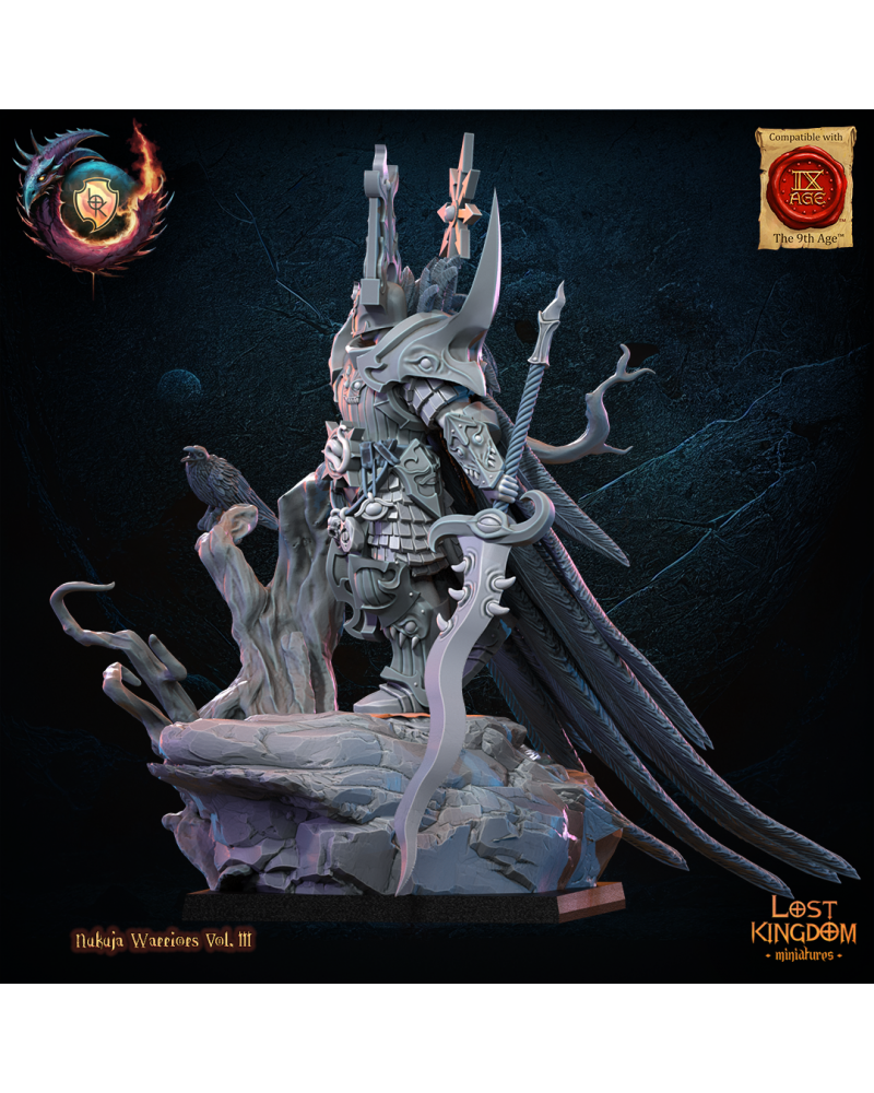 Nukuja Chosen Hero - Warriors of the Dark Gods - TTRPG - Wargaming - Dungeons and Dragons