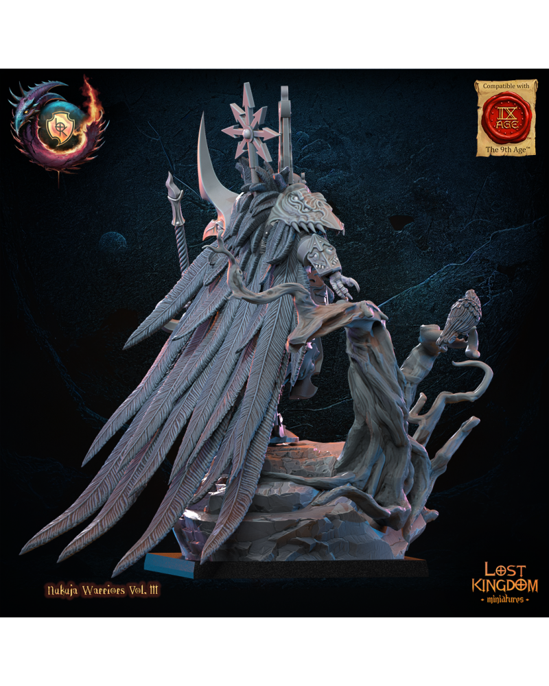 Nukuja Chosen Hero - Warriors of the Dark Gods - TTRPG - Wargaming - Dungeons and Dragons