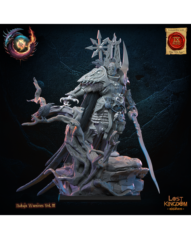 Nukuja Chosen Hero - Warriors of the Dark Gods - TTRPG - Wargaming - Dungeons and Dragons
