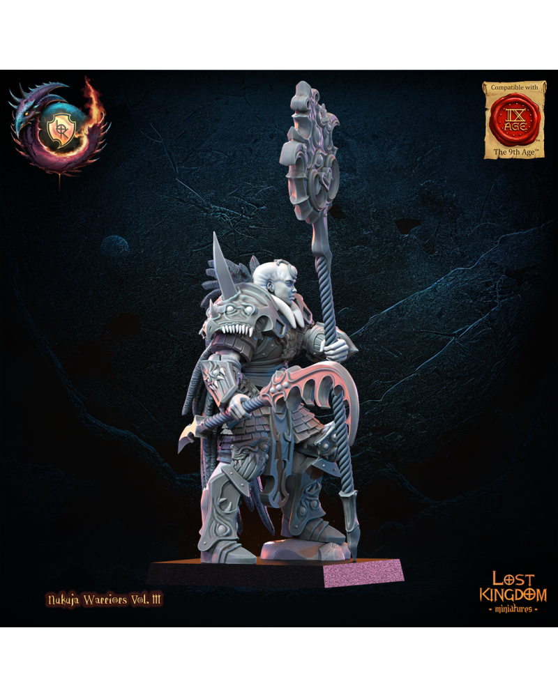 Nukuja Chosen Sorceress - Warriors of the Dark Gods - TTRPG - Wargaming - Dungeons and Dragons