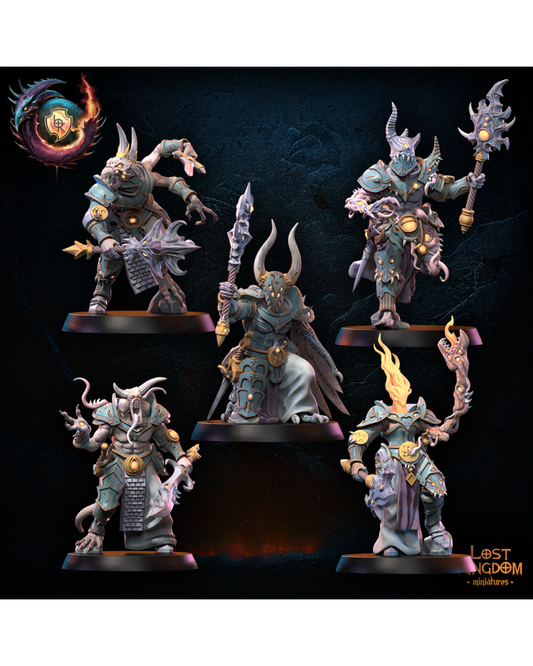Nukuja Fallen Regiment (x10) - Warriors of the Dark Gods - TTRPG - Wargaming - Dungeons and Dragons