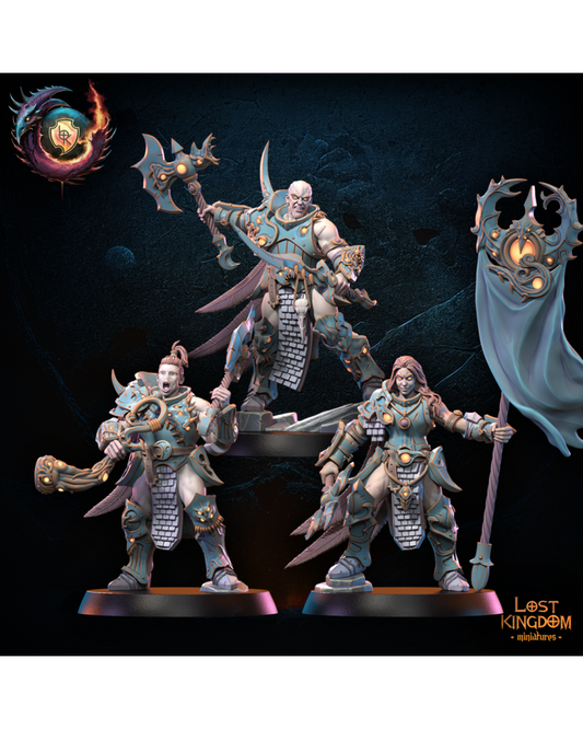 Guerriers Nukuja CG (x3) - Guerriers des Dieux Sombres - JDR - Wargaming - Donjons et Dragons