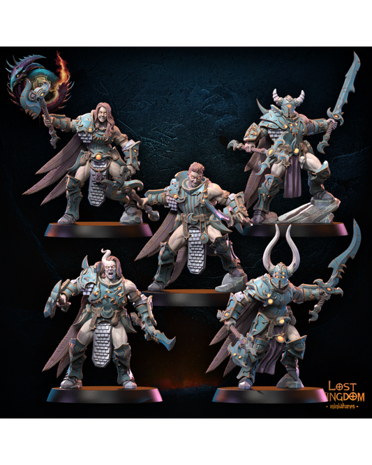 Nukuja Warriors(x10) - Warriors of the Dark Gods - TTRPG - Wargaming - Dungeons and Dragons