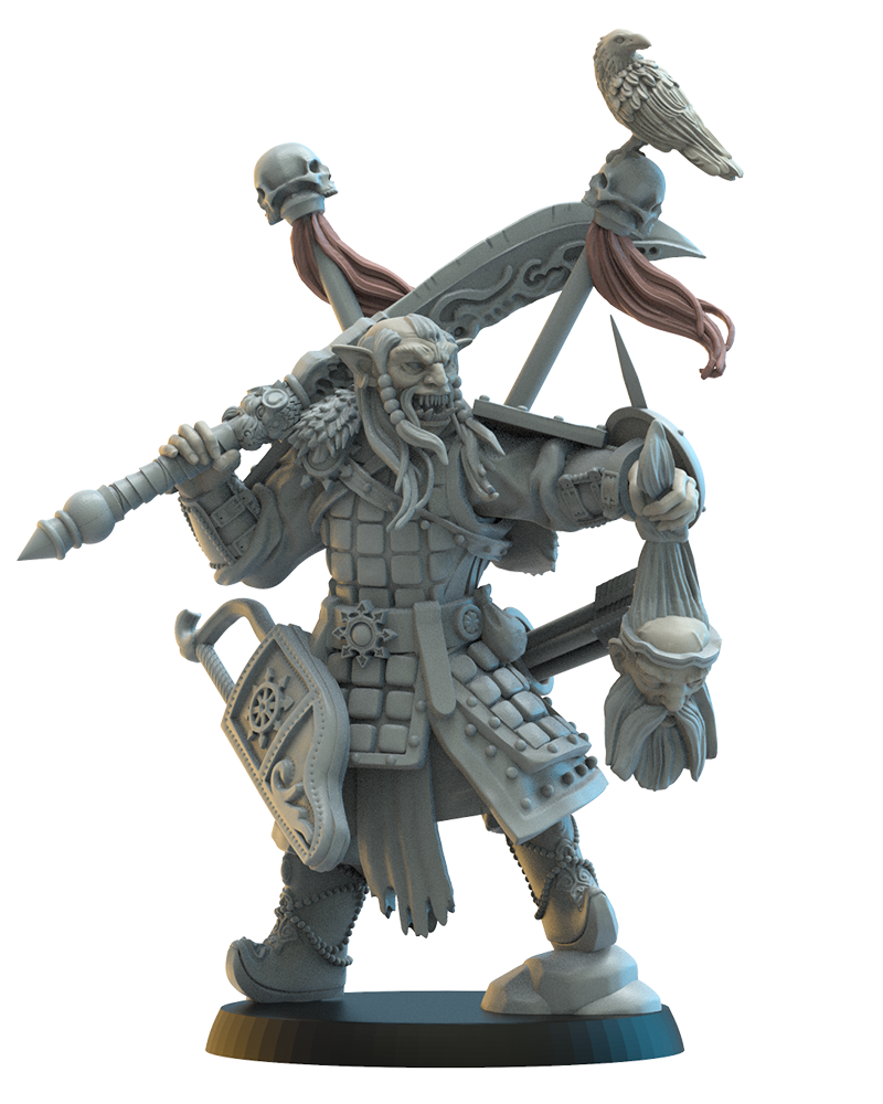 Ögodoi Khan, the Successor - Hobgoblin - TTRPG - Wargaming - Dungeons and Dragons