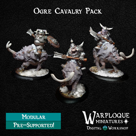 Ogre Cavalry - TTRPG - Wargaming - Dungeons and Dragons
