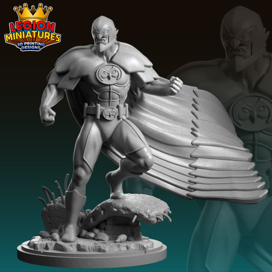 Owlman Miniature(40mm - 75mm) TTRPG - Wargaming - MCP