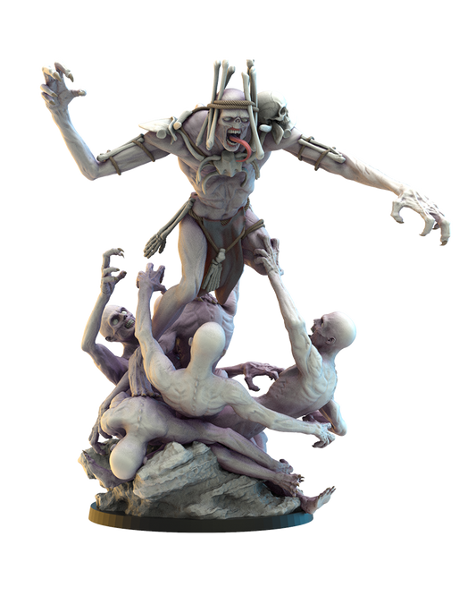 Ozul, Roi des goules - Goule - Mort-vivant - JDR - Wargame - Mordheim - Donjons et Dragons