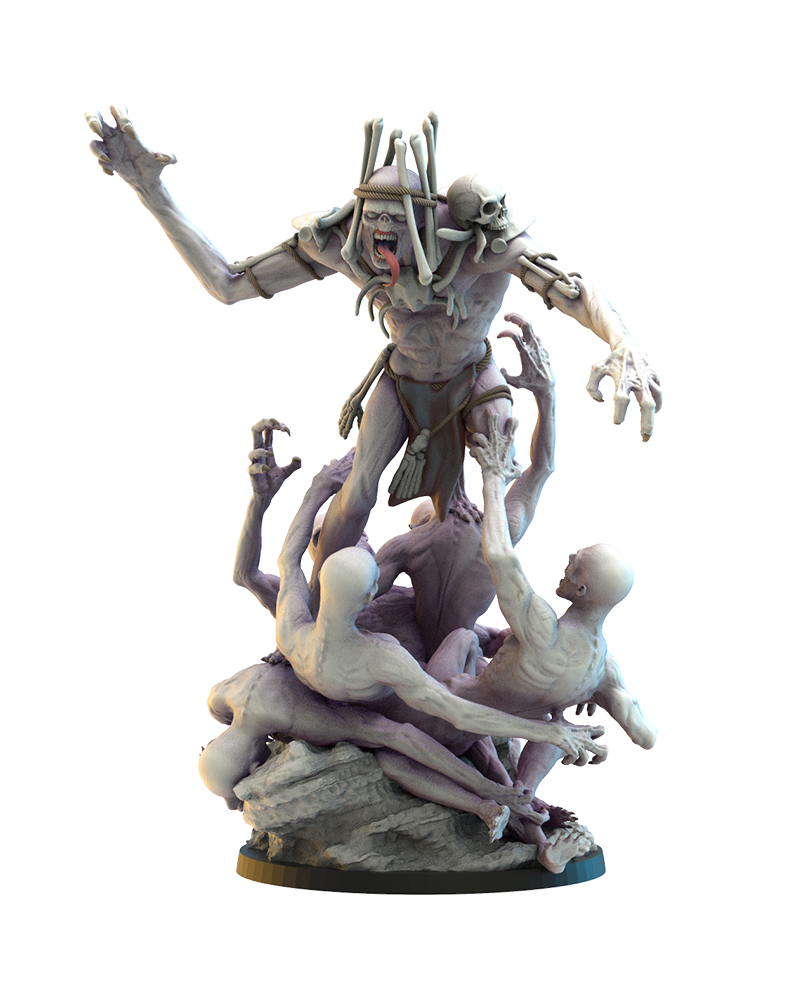 Ozul, Ghūl King - Ghoul - Undead - TTRPG - Wargaming - Mordheim - Dungeons and Dragons