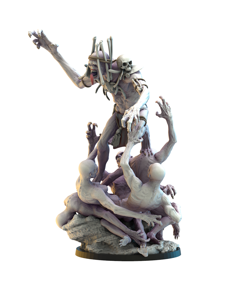 Ozul, Ghūl King - Ghoul - Undead - TTRPG - Wargaming - Mordheim - Dungeons and Dragons