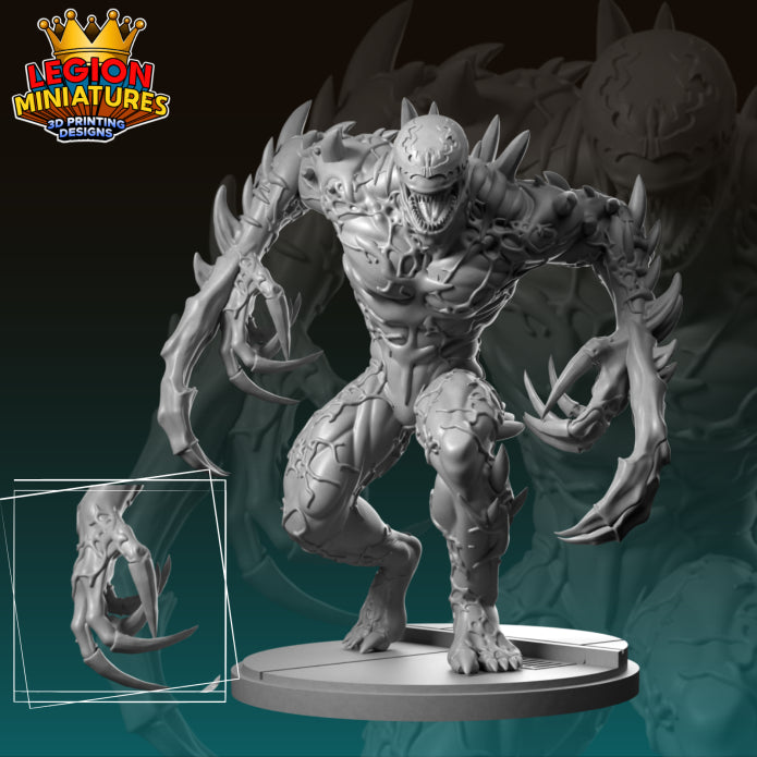 Phage - Tabletop RPG Miniature - Roleplaying 3D Printed Fantasy Mini