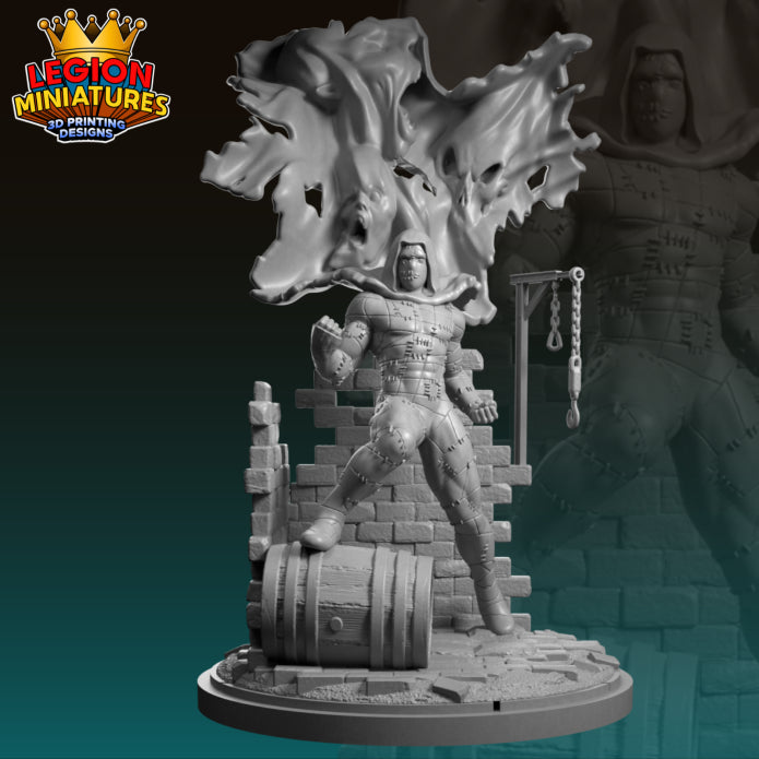 Ragman Miniature(40mm - 75mm) Unassembled/Unpainted/3D Print