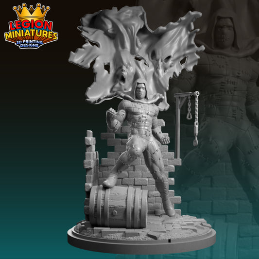 Ragman Miniature(40mm - 75mm) Unassembled/Unpainted/3D Print